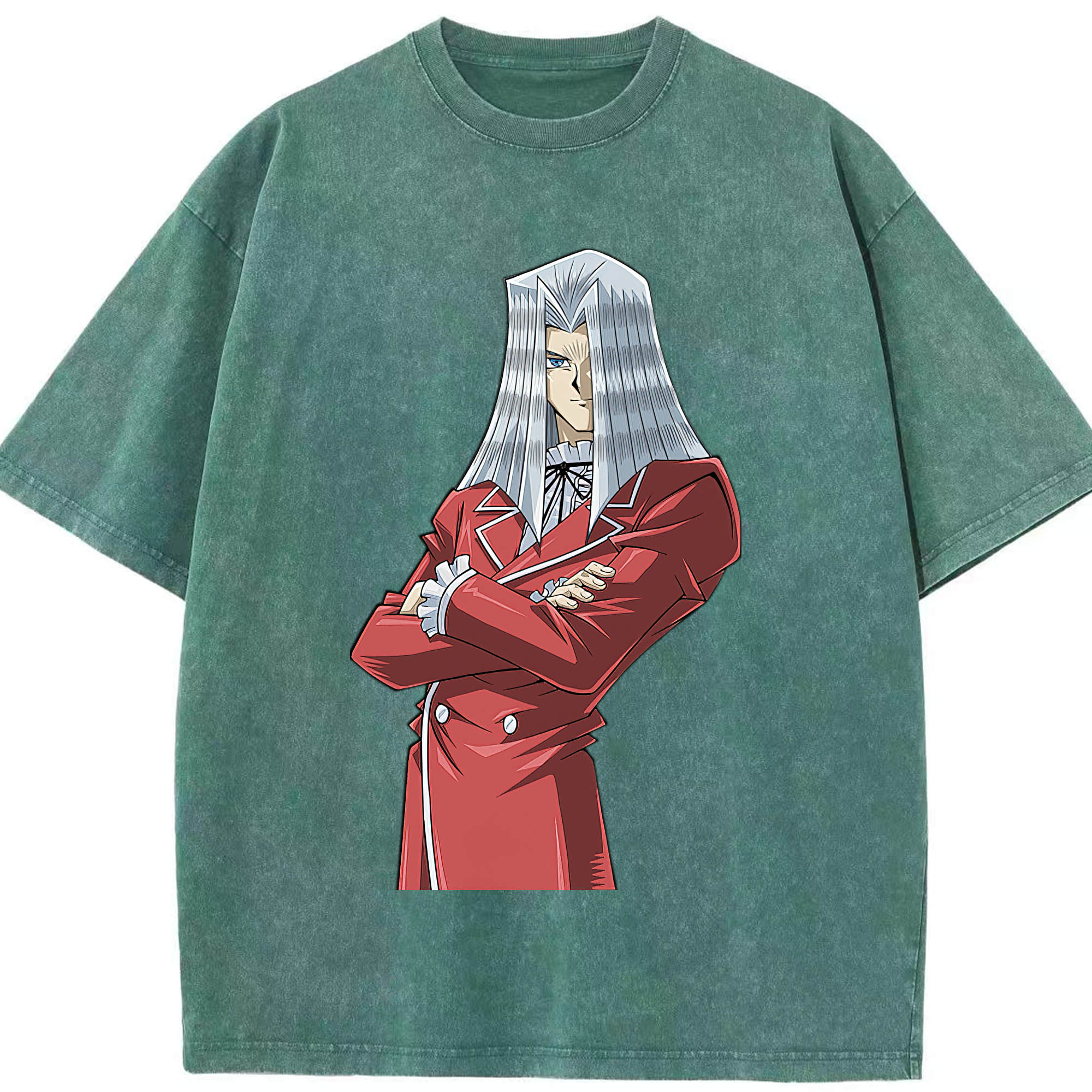 （画像用） 遊☆戯☆王 Yu-Gi-Oh! 綿100% ヴィンテージ風 半袖Tシャツ（フロントプリント）
